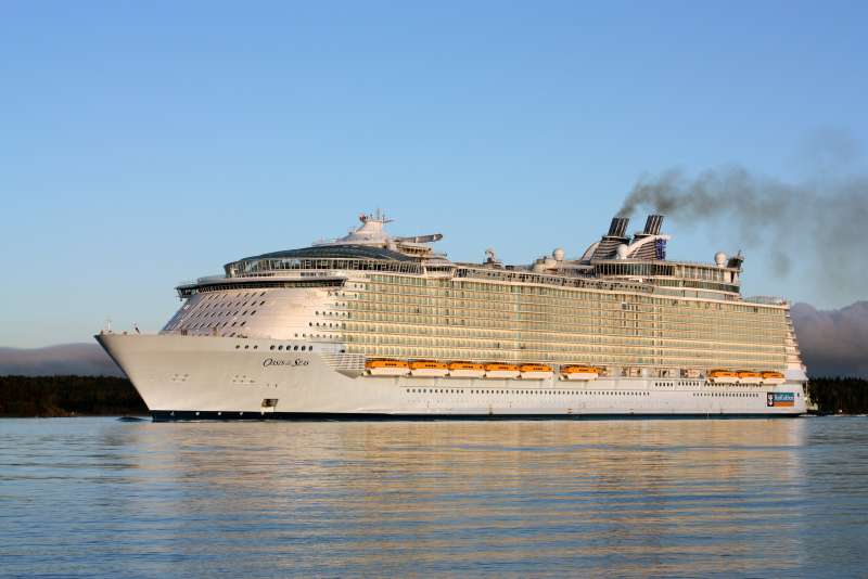 Oasis of the Seas Pollution